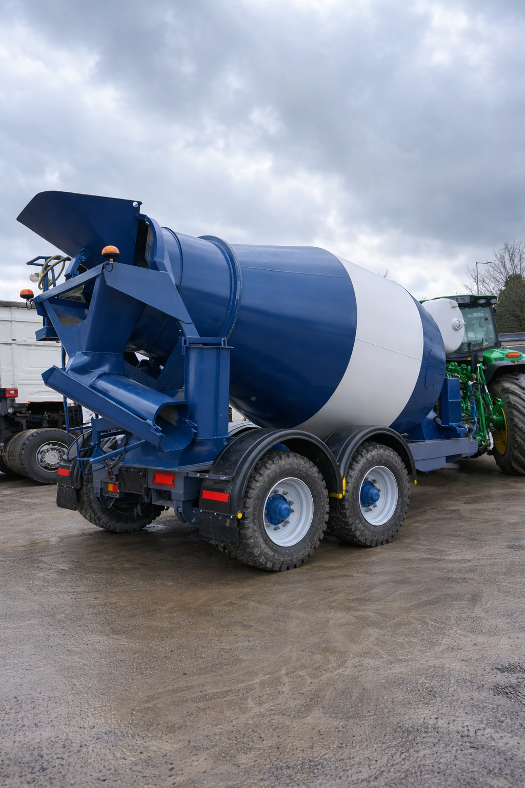 Heavy Duty Tractor Tow Concrete Mixer Trailer — image 2 of 7