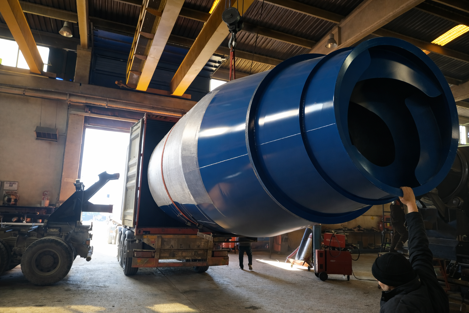 Heavy Duty Tractor Tow Concrete Mixer Trailer — image 7 of 7